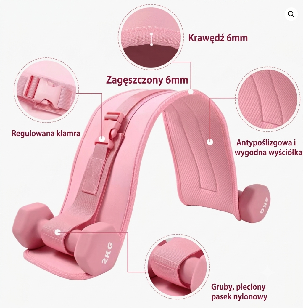 ThrustPad – Pas do ćwiczeń pośladków