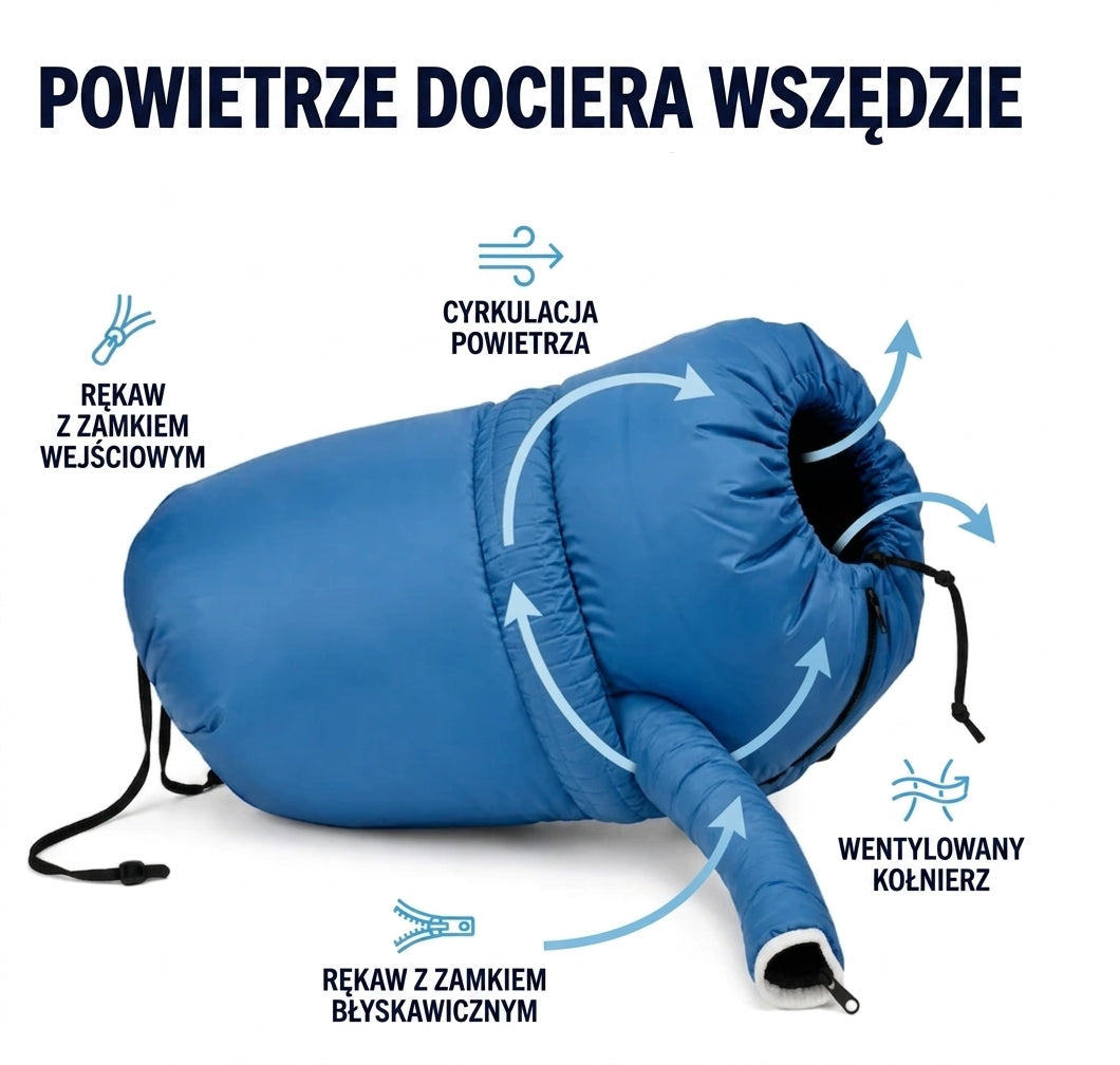 SuchyPiesek - Płaszcz do suszenia pupila