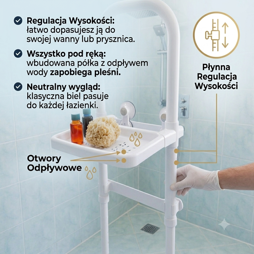 Uchwyt Łazienkowy SeniorGrip Pro