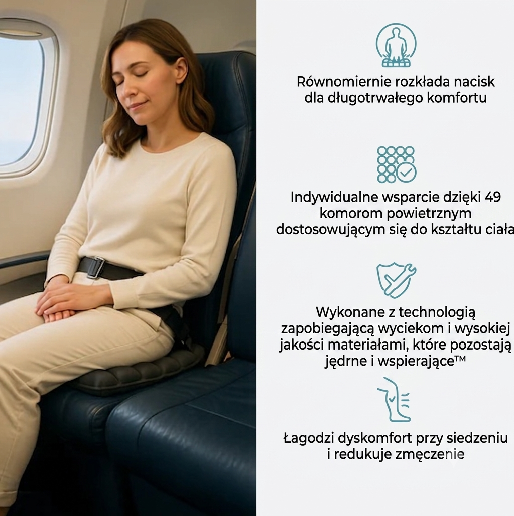 AeroComfort – Ergonomiczna Poduszka Ortopedyczna