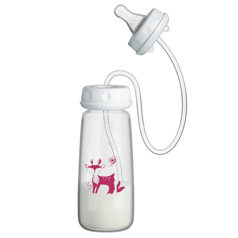 NieKapek | Antykolkowa Butelka ze Słomką 240 ml