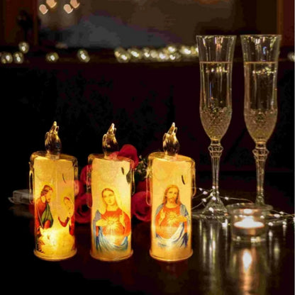 Świeca LED „Wieczny Blask" 🕯️