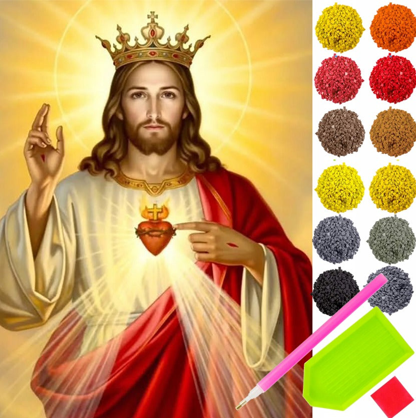 Boży Blask – Religijny Haft Diamentowy 5D