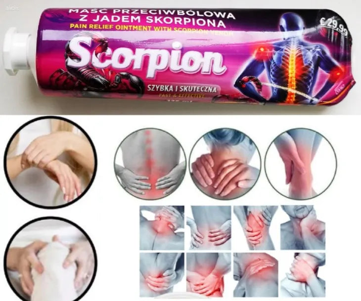 Maść przeciwbólowa Scorpion z jadem skorpiona